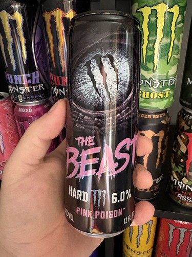 Monster energy the beat - monster, pink