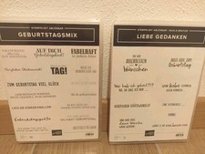 Stampin' Up! Stempel Geburtstagsmix und Liebe Gedanken