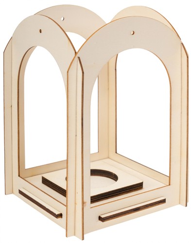 Laterne aus holz - holz,, set