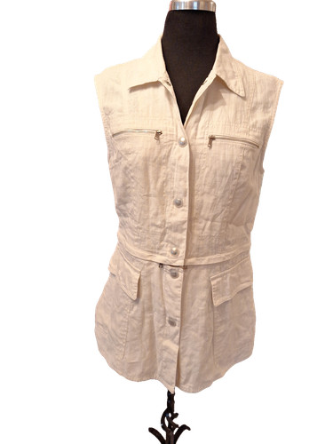 Marc cain sports leinenweste - sports,