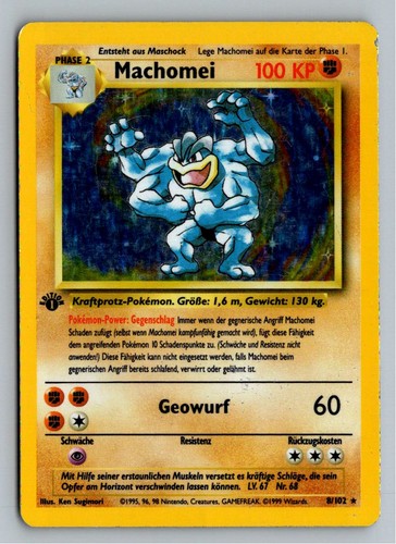 Pokemon machomei 102 basis - machomei, 8/102