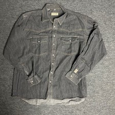 John F. Gee Jeanshemd Langarm