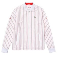 Lacoste Sportjacke Novak Djokovic Herren Weiß Rot