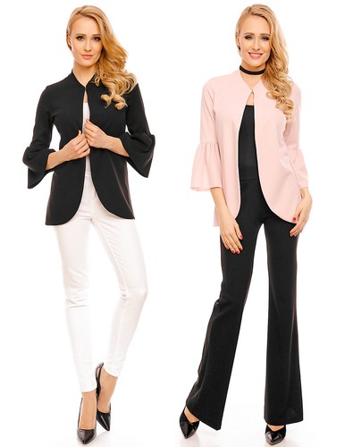 Damen cardigan blazer - blazer, elegant