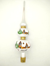 Christbaumspitze silber matt