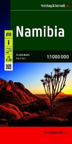 Namibia straßenkarte - namibia,,