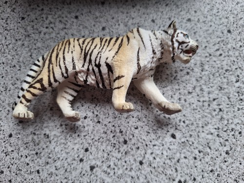 Schleich tiger weiß laufend - schleich,