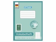 5 Vokabelhefte DIN A5 liniert