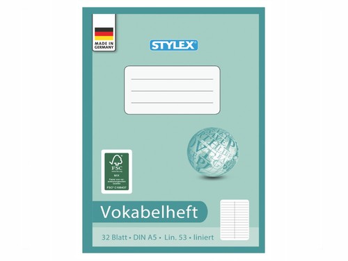 Vokabelhefte din liniert - vokabelhefte,
