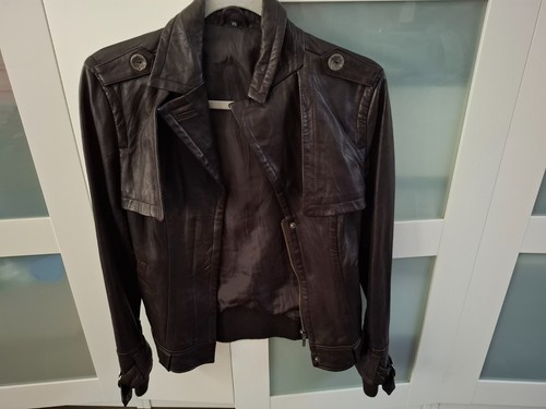 Lederjacke 34 braun - lederjacke, gr.