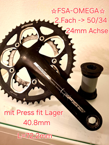 Fsa omega tretkurbel fach - fsa, 2.fach