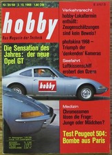 Hobby 20/68 Opel GT,Test