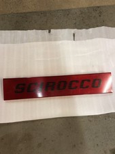 VW Scirocco Mk1 Heckblende Rot Reflektor