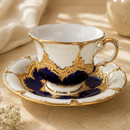 Meissen porzellan tasse - meissen,