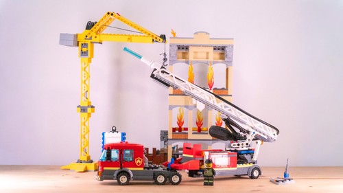 Lego feuerwehr der stadt - lego,