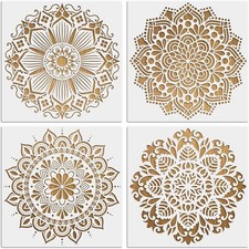 Mandala schablonen set - mandala, 4