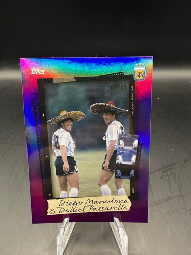 Topps diego maradona daniel - topps,