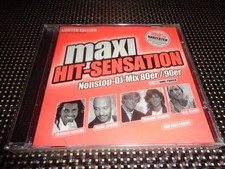 Maxi Hit Sensation DJ-Mix  80 er / 90 er    CD!  Neu!  Originalverpackt!