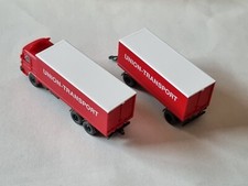 Lot 973 MAN 22.320 Kofferzug Union Transport in 1:87 von Wiking aus Sammlung