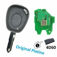 Funk Fernbedienung Schlüssel Rohling für Renault Megane I Scenic I 433MHz 4D60