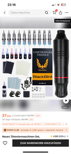 Tattoo maschinen set - tattoo,