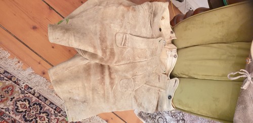 Alte lederhose bavarian - lederhose.,