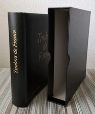 Briefmarken Frankreich 1969-93 Vordruckalbum Ringbinder/Schutzkassette NEU