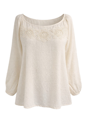East bohemian bluse elfenbein - east,