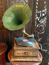 Antikes hmv grammophon voll - antikes,