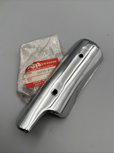 Suzuki auspuffrohrschutz links - suzuki,