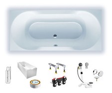 BADEWANNE RECHTECKWANNE ACRYL