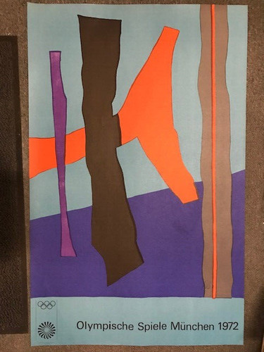 Kunst plakat poster olympiade - plakat,