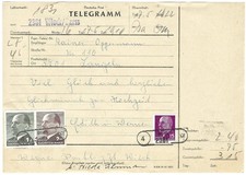 Ddr telegramm walter ulbricht - telegramm,