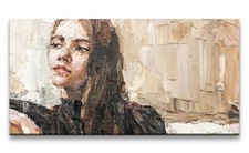 120x60cm Leinwandbild Schöne