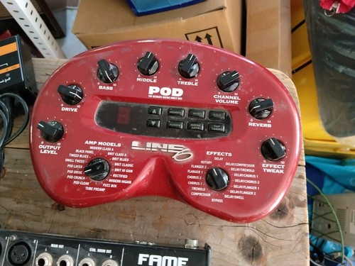 Line pod guitar amp - line,