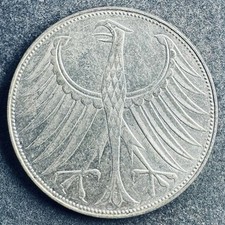 5 Mark 1971 G BRD Silberadler