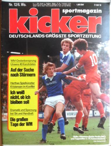 Kicker 1978 c - 12,