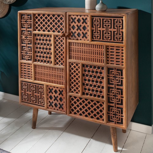 Massivholz highboard - massivholz,