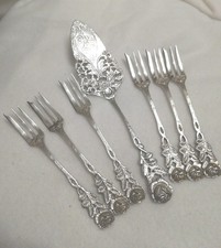 6 Kuchengabeln + Tortenheber