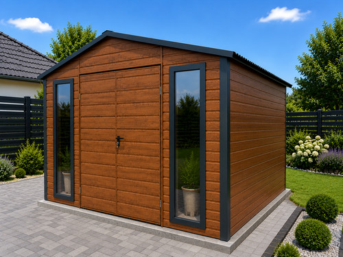Gartenhaus metall 3x2 - gartenhaus,