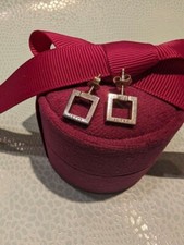 Jette Joop Luxuriöses Damen Ohrringpaar aus 925 Sterlingsilber poliert