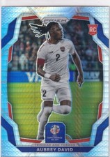 Panini 2024 Copa America Prizm No. 200 Aubrey David Rookie Hyper Prizm