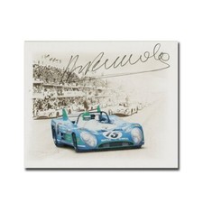 METALLSCHILD RENNWAGEN 24H DU