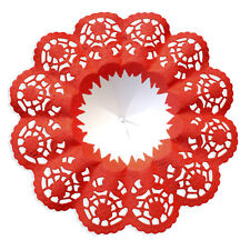 Biedermeiermanschetten, rot