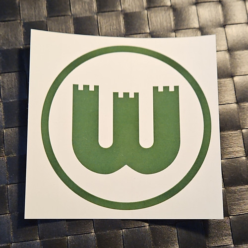 Stück wolfsburg aufkleber - wolfsburg,