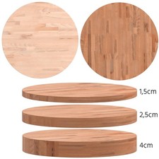 Rund Tischplatte Massivholz