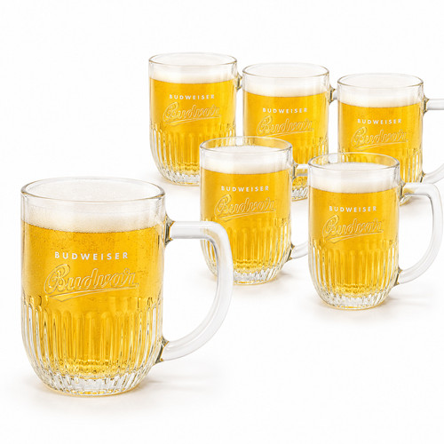 Budweiser bier glas 3l - glas, 0,3l