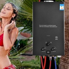 Gasdurchlauferhitzer Campingdusche LPG Durchlauferhitzer Boiler 6 8 10 12 16 18L