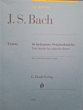 Bach, J.S.: 16 bekannte
