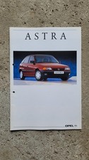 Opel Astra Prospekt Katalog